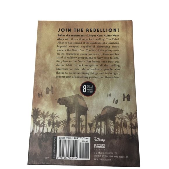 Star Wars Rogue One Book - A Junior Novel - Picture 3 of 12